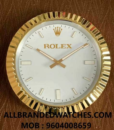 rolex wall clock amazon|rolex wall clock for sale.